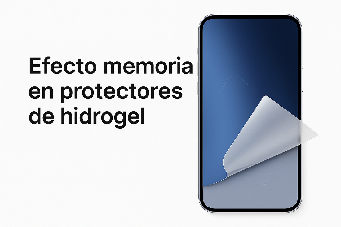 Explicación del efecto memoria en protectores de hidrogel para móviles: mayor durabilidad y autorreparación con T-Rex Glass