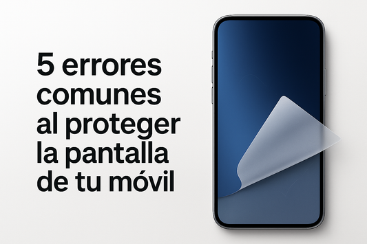Errores más comunes al proteger la pantalla del móvil y cómo evitarlos en 2025 – T-Rex Glass